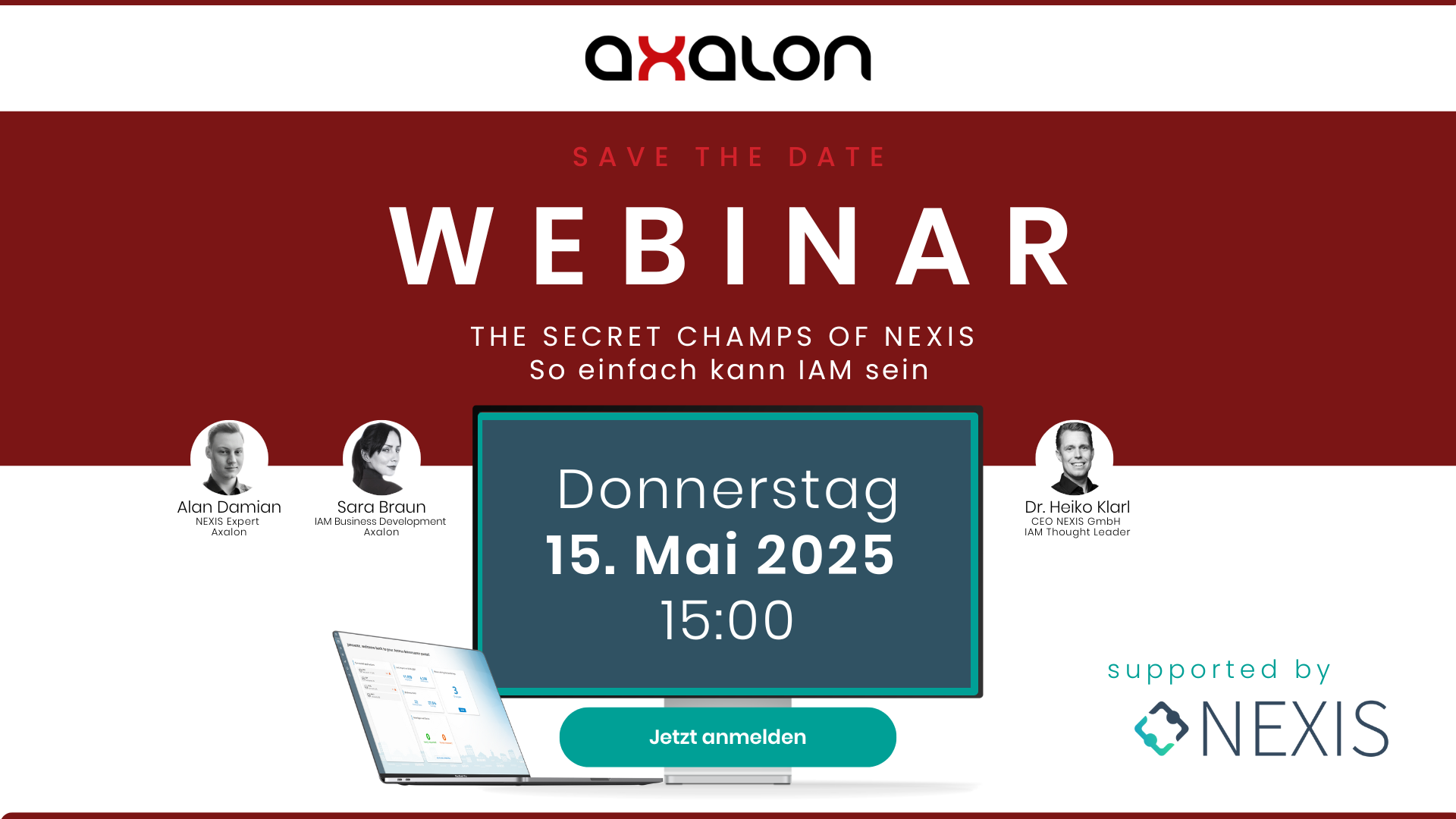 Axalon Webinar mit NEXIS